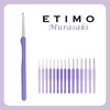 Tulip | Etimo Lilac: Ergonomic Crochet Hook