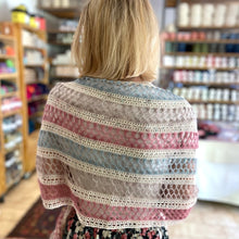 Load image into Gallery viewer, Kit | Lattice Shawl in Merino & KidSilk