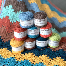 Load image into Gallery viewer, Kit | 6 Day Baby Blanket by Betty McKnit (Crocheted)
