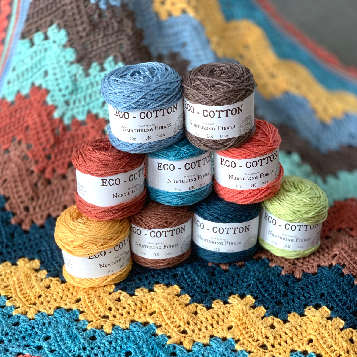 Eco-Cotton Yarn by Nurturing Fibres 100% Cotton – Good Loops Yarn