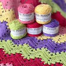 Load image into Gallery viewer, Kit | 6 Day Baby Blanket by Betty McKnit (Crocheted)