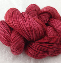 Load image into Gallery viewer, The Alpaca Yarn Company's Mariquita Hand Dyed Yarn in Candy Apple #556