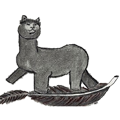 Load image into Gallery viewer, Illimani's Amelie Yarn logo, hand drawn