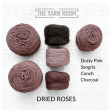 Load image into Gallery viewer, Kit | Saturday Shrug in Alpaca Silk Yak Yarn & KidSilk Mohair