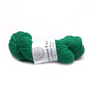 Nurturing Fibres SuperTwist Sock in Emerald