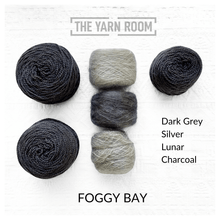 Load image into Gallery viewer, Kit | Saturday Shrug in Alpaca Silk Yak Yarn & KidSilk Mohair