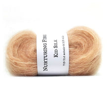 Load image into Gallery viewer, Nurturing Fibres Kid Silk Lace in Conch Shell