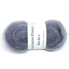 Load image into Gallery viewer, Nurturing Fibres Kid Silk Lace in Smokey Nights