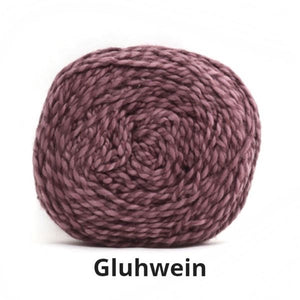 Nurturing Fibres Eco-Cotton Yarn in Gluhwein