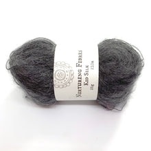 Load image into Gallery viewer, Nurturing Fibres Kid Silk Lace in Charcoal