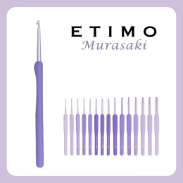 Tulip | Etimo Lilac: Ergonomic Crochet Hook