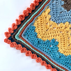 Kit | 6 Day Baby Blanket by Betty McKnit (Crocheted)