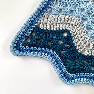 Kit | 6 Day Baby Blanket by Betty McKnit (Crocheted)