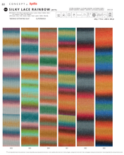 Load image into Gallery viewer, Concept by Katia | Silky Lace Rainbow