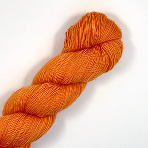 Nurturing Fibres SingleSpun Lace in Tangerine