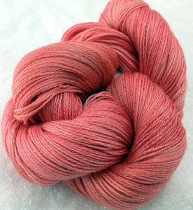 The Alpaca Yarn Company's Mariquita Hand Dyed Yarn in Peach Blossoms #551