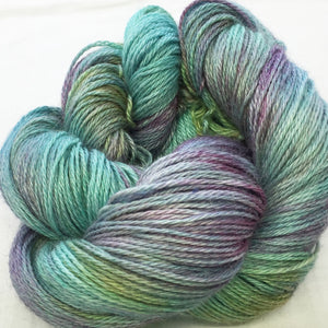 The Alpaca Yarn Company's Mariquita Hand Dyed Yarn in Atlantis #566