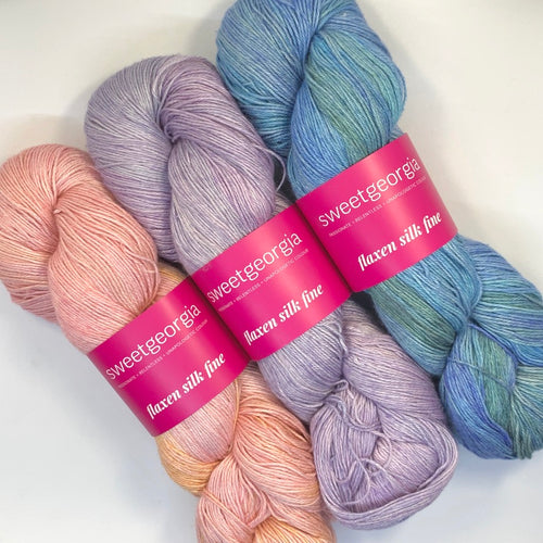 Sweet Georgia | Flaxen Silk Fine: Silk & Linen Yarn