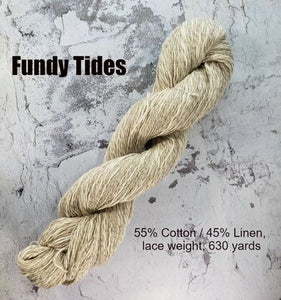 Trailhead | Fundy Tide: Cotton & Linen Yarn