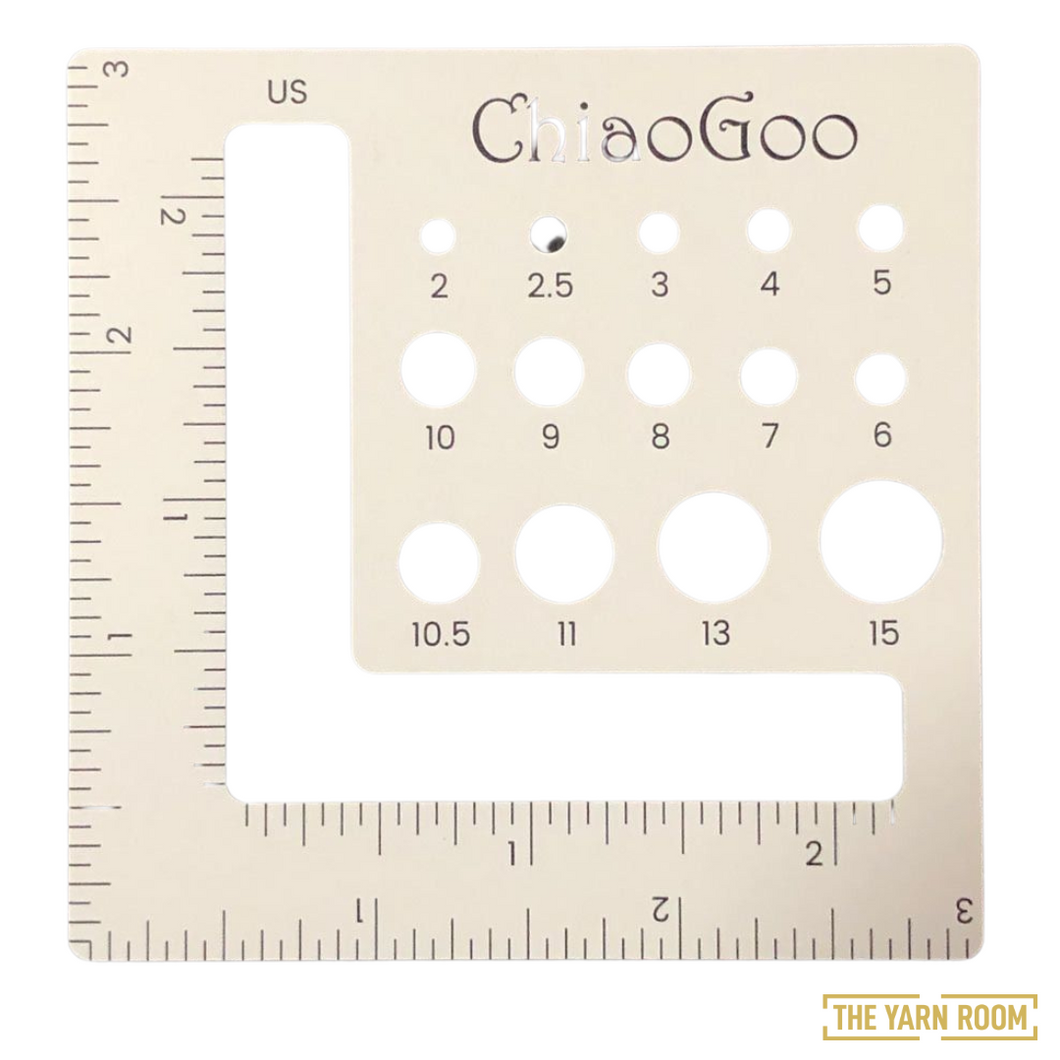 ChiaoGoo | Needle Gauge: Square (7.5 cm)
