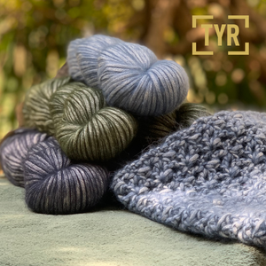 Illimani's Amelie Yarn in 3 colours, full skeins