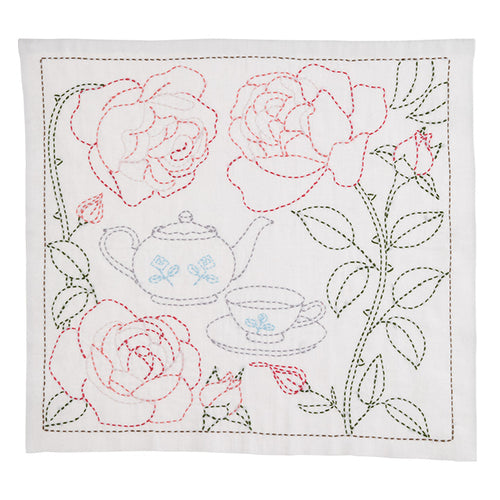 Tulip | Sashiko World Kits: England Tea Time & Roses