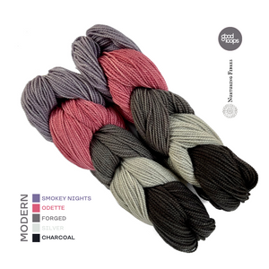 Stripy Sock Yarn Set | A 5-Color Merino Adventure