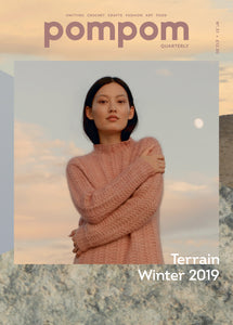 Front Cover Pompom Mag Issue 31: Terrain