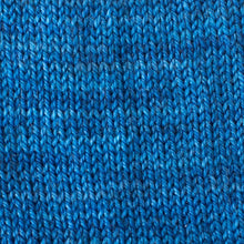 Load image into Gallery viewer, Sweet Georgia Flaxen Silk Fine, Knitted swatch in Sapphire