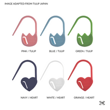 Load image into Gallery viewer, Tulip | Stitch Markers: HEART or TULIP (Small, Pin)